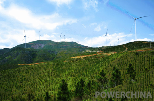 仙游草山风电场工程